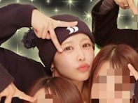 「平成一桁すぎるwww」FRUITS ZIPPER・仲川瑠夏、地元の友人たちとのプリクラに反響！ 「厚木民感動」