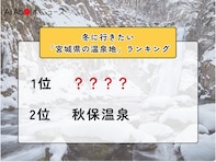 冬に行きたい「宮城県の温泉地」ランキング！ 2位「秋保温泉」を抑えた1位は？【2026年調査】