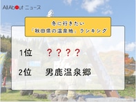 冬に行きたい「秋田県の温泉地」ランキング！ 2位「男鹿温泉郷」を抑えた1位は？【2026年調査】