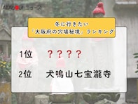 冬に行きたい「大阪府の穴場秘境」ランキング！ 2位「犬鳴山七宝瀧寺」を抑えた1位は？【2026年調査】