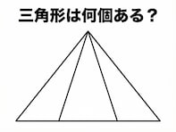 【図形クイズ】分かるとすっきり！ 三角形は全部で何個ある？ 見落としに注意しよう