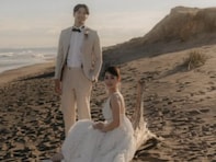 B1プロバスケ選手、結婚を発表＆美人妻とのウエディングフォト公開「なんて素敵なお二人」「嬉しい！」