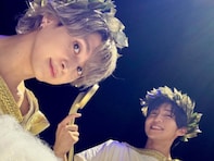 「オフショの神」佐久間大介、目黒蓮や宮舘涼太とのユニット曲オフショットを公開！ 「神々しすぎました」