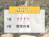 冬に行きたい「三重県の滝」ランキング！ 2位「飛雪の滝」を抑えた1位は？【2026年調査】