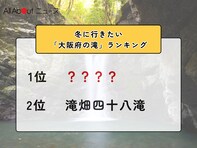冬に行きたい「大阪府の滝」ランキング！ 2位「滝畑四十八滝」を抑えた1位は？【2026年調査】