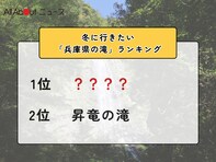 冬に行きたい「兵庫県の滝」ランキング！ 2位「昇竜の滝」を抑えた1位は？【2026年調査】