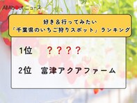 好き＆行ってみたい「千葉県のいちご狩りスポット」ランキング！ 2位「富津アクアファーム」を抑えた1位は？