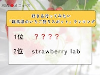 好き＆行ってみたい「群馬県のいちご狩りスポット」ランキング！ 2位「strawberry lab」、1位は？