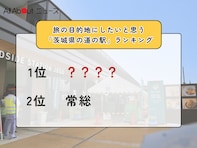 旅の目的地にしたいと思う「茨城県の道の駅」ランキング！ 2位「常総」を抑えた1位は？【2026年調査】