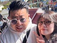 「仲良し夫婦感すごい」女性お笑い芸人、“レンタル彼氏”との2ショットに「お綺麗すぎてびっくり」反響