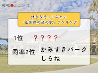 好き＆行ってみたい「山梨県の道の駅」ランキング！ 同率2位「にしじま和紙の里かみすきパーク」「しらね」、1位は？