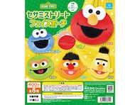 セサミストリートの顔がそのままポーチに！ 2026年6月発売「セサミストリート フェイスポーチ」全5種が見逃せない【最新ガチャ情報】