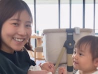「びっくり」西野未姫、娘が息子に驚きの行動「横顔けいちょんそっくり」「お姉ちゃんになりましたね」