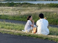 「なんて素敵な」“りくりゅう”三浦璃来＆木原龍一、河川敷での2ショットに「第二の青春時代のはじまり」の声