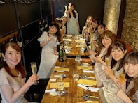 「キレイな女性ばっかり」小倉優子、“料理部”食事会の様子を公開！  「いいなぁ」「ママ友になりたい」