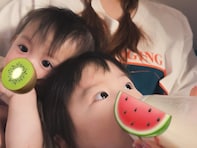 「光の速さで成長してますね」中川翔子、双子が10カ月に！ 「はやいいいい　この前生まれたのに！」