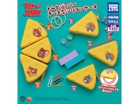 2026年8月発売！ チーズの穴からひょっこり顔を出す「トムとジェリー チーズ型シリコンケース」全6種が見逃せない【最新ガチャ情報】