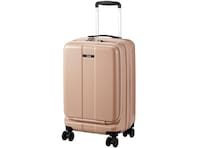 荷物が増えても安心の拡張機能。エースのスーツケースはフロントポケットやストッパー搭載で移動が快適になる優れもの