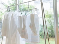 「一人暮らしの室内干しの最適解」アイリスオーヤマの“窓枠物干し”に反響。加湿にもなると評判