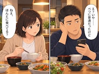 【漫画】妻の手作り弁当が暴いた夫の悪事!?異変を察知した妻が弁当に仕込んだイタズラで意外な展開が…【前編】