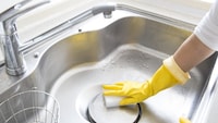 キッチンシンクの簡単掃除方法