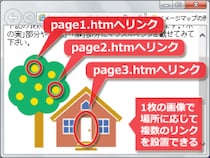 イメージマップの作り方 ！HTMLで1画像内に複数リンクを設定