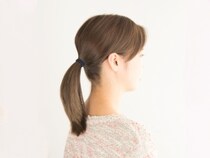 輪っかゴムで簡単ヘアアレンジ 綺麗にできる髪の毛の結び方 ヘアアレンジ All About