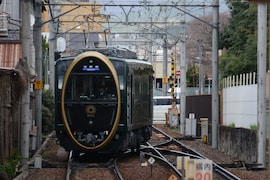 「ひえー」と誰もが驚く！京都・叡山電車の観光用車両「ひえい」登場