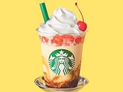 スタバの「プリン アラモード フラペチーノ」が想像以上だった！