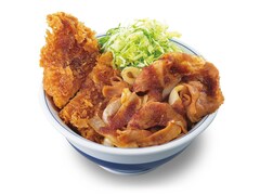 「かつや」から贅沢盛りの「豚ロースタレカツと牛焼肉の合い盛り」が登場！ 8月6日から期間限定で