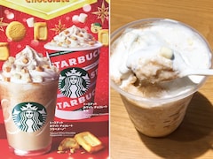 焼いたホワイトチョコにクッキー丸ごと1枚入り!? スタバの新作フラペチーノがおいしすぎる