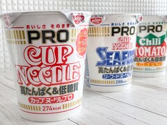 低糖質「カップヌードルPRO」は本当においしい？ 全種類をいつものカップヌードルと食べ比べてみた！