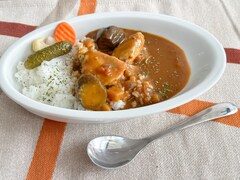 【ダイソー】いつものカレーがおいしくなる？ 「全力でカレーを味わう」お皿とスプーンの実力を調査