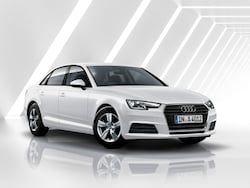 アウディA4は150psの1.4L直4ターボを積む、FFの1.4TFSI(447万円)。ステーションワゴン(アバント)も同仕様が476万円で設定される。ちなみにクワトロ(4WD)モデルは624万円〜となってしまう