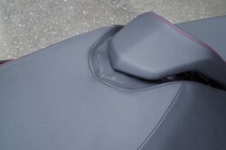 バックレストの位置はもう少し前に調整できるとよかった