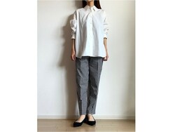 ギンガムチェックなのにほっこりしない Zaraの4990円パンツが大人の夏コーデに活躍 21年6月29日 Biglobeニュース