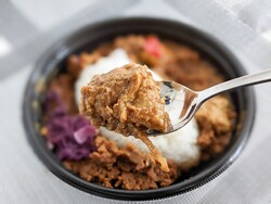 ポークキーマは味が深い