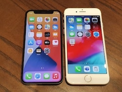 iPhone 12 miniとiPhone 8