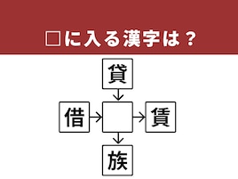 漢字クロスワードパズル】1分ですっきり！ □に入る漢字は？ 「心の内