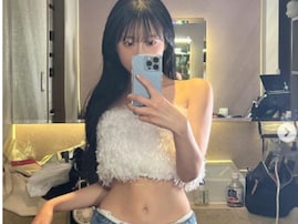 重盛さと美、体重公開＆引き締まった美しいくびれ披露に「骨格サイコーかよっ」「憧れの体型」の声