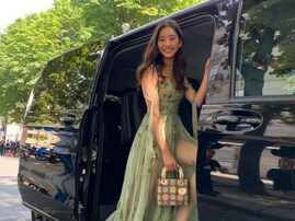 「見たとき衝撃うけた」新木優子、シースルードレスで太もも披露！ 「ちょ、ちょっと透け過ぎでは？」