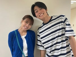 有村架純、“弟”と久しぶりに再会！ 「大きくなっててびっくり」と身長差に驚きのツーショット公開