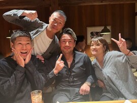 「うわ凄いメンバー」魔裟斗、格闘界そうそうたる“王者”らの食事会ショット！ 「素晴らしい顔ぶれです」