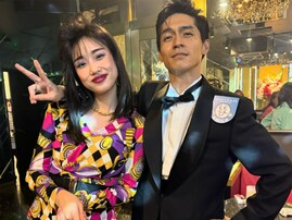 「お似合いです」錦戸亮、バブリーな『ふてほど』オフショットにファン歓喜！「娘から嫁になったのね」