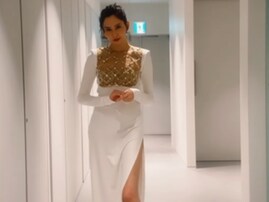 「出産した人に見えない！」河北麻友子、圧巻のスタイル際立つドレス姿にファンもん絶！ 「スリットが〜」