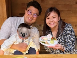 佐々木健之介、家族ショットで2年目の結婚記念日を報告！ 母・北斗晶も「おめでとう」と祝福