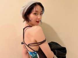 「付き合いたい」剛力彩芽、美背中が露出した大胆肌見せショットにファン歓喜！ 「綺麗やしセクシー」