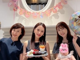 安めぐみ、山口もえと近藤千尋のウェルカムベビーをお祝い！ 「優しい時間が伝わってきて幸せ」