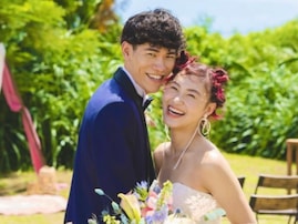 「最っっ高な式」村上佳菜子、一般人イケメン夫との結婚式ショット公開！ 「2人とも最高に可愛すぎる」