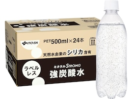 【Amazonタイムセール】今だけ15％オフ！ 伊藤園の「強炭酸水 500ml」24本セットがお買い得【9月20日】